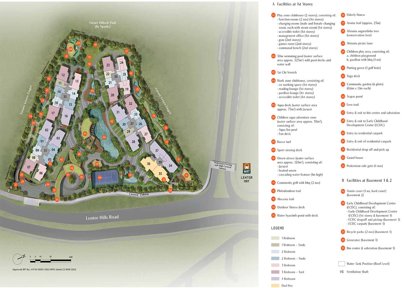 Lentor Hills Residences Site Plan
